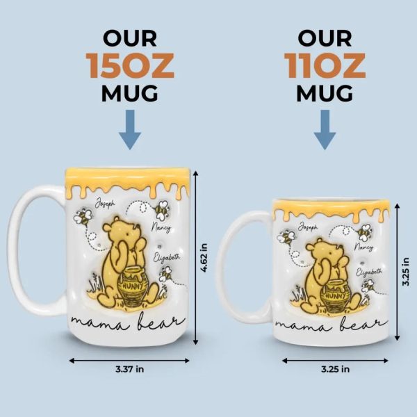 The Family Is The Test Of Freedom - Family Personalized Custom 3D Inflated Effect Printed Mug - Mother's Day, Gift For Mom, Grandma