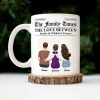 The Family Times Mother And Daughters Sons Newspaper Theme - Personalized Mug