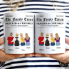 The Family Times Mother And Daughters Sons Newspaper Theme - Personalized Mug