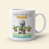 The Force Is Strong - Personalized White Mug