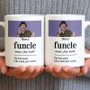 The Fun Uncle Like A Dad Just Cooler Mug Design - Personalized Custom Coffee Mug - FAM796_MG