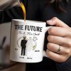 The Future Mr & Mrs, Bride And Groom - Personalized Custom Coffee Mug - CPL455_MG