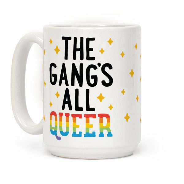 The Gang's All Queer Coffee Mug
