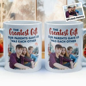 The Gift Our Parents Gave - Personalized Photo Mug