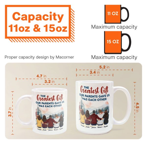 The Gift Our Parents Gave Us - Personalized Mug