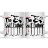 The Golf Father Funny Golfer Dad - Personalized Mug