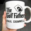 The Golf Father, Hand Holding Golf Ball - Personalized Custom Coffee Mug - GOLF001_MG