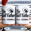 The Golf Father, Hand Holding Golf Ball - Personalized Custom Coffee Mug - GOLF001_MG