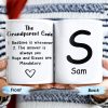The Grandparent Code Heart Symbol Custom Mug - Personalized Custom Coffee Mug - GRM044_MG