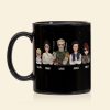The Greatest Farter In The Galaxy Personalized S.W. Black Mug Gift For Dad