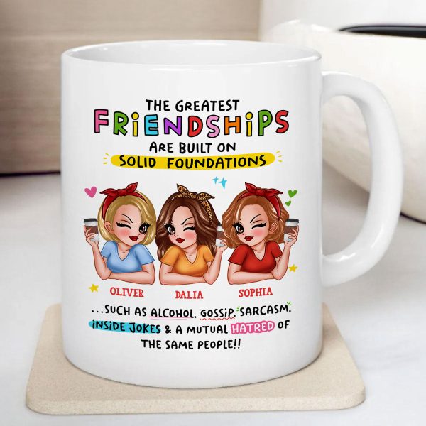 The Greatest Friendship Personalized Mug for Besties