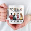 The Greatest Gift Our Parents Gave Us Was Each Other - Family Personalized Custom Mug - Christmas Gift For Siblings, Brothers, Sisters