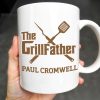 The GrillFather, Grill Tools - Personalized Custom Coffee Mug - GRILL001_MG