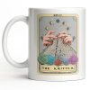 The Knitter Tarot Card Style With Yarn Balls - Personalized Custom Coffee Mug - HOB055_MG