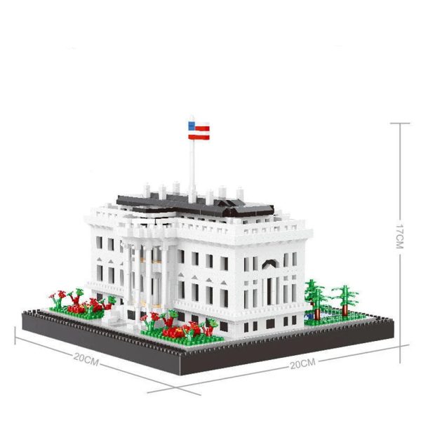 The Leaning Tower of Pisa Euro Constrution Micro Mini Building Blocks