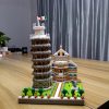 The Leaning Tower of Pisa Euro Constrution Micro Mini Building Blocks