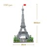 The Leaning Tower of Pisa Euro Constrution Micro Mini Building Blocks