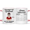 The Legend Has Retired Not My Problem Anymore Calendar Retirement Gift Personalized Mug