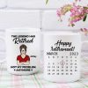 The Legend Has Retired Not My Problem Anymore Calendar Retirement Gift Personalized Mug