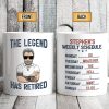 The Legend Has Retired Personalized Custom Family Mug C292