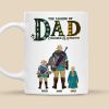 The Legend Of Dad CHildren Of The Kingdom Zelda - Personalized Mug - Gift for Dad, Grandpa, Husband | CL07 NH96