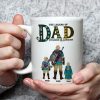 The Legend Of Dad CHildren Of The Kingdom Zelda - Personalized Mug - Gift for Dad, Grandpa, Husband | CL07 NH96