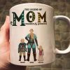 The Legend Of Mom Children Of The Kingdom Zelda - Personalized Mug - Gift for Mom, Grandma, Wife | CL07 NH96