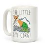The Little Mer-Corgi Parody Coffee Mug