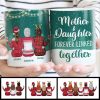 The Love Between Mother And Daughter Knows No Distance - Personalized Mug