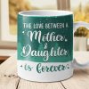 The Love Between Mother And Daughter Knows No Distance - Personalized Mug