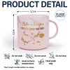 The Love Between Mother & Daughter Is Forever - Personalized Marble Mug