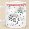 The Love Of A Mother Is Endless, The Wisdom Of A Grandmother Is Timeless - Family Personalized Custom 3D Inflated Effect Printed Mug - Gift For Mom, Grandma