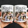 The Love Times, Growing Old Together, Photos Of A Couple - Personalized Custom Coffee Mug - CPL1316_MG