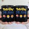 The Man With The Greatest Balls Personalized Black Mug-Gift For Dad-3OHDT010623