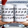 The One Where A.N.A Becomes A Doctor, Lettering Design - Personalized Custom Coffee Mug - DOC028_MG