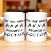 The One Where A.N.A Becomes A Doctor, Lettering Design - Personalized Custom Coffee Mug - DOC028_MG