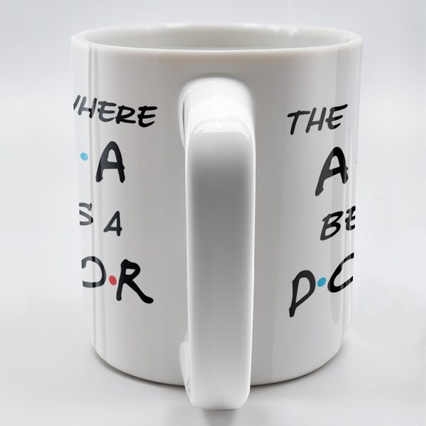 The One Where A.N.A Becomes A Doctor, Lettering Design - Personalized Custom Coffee Mug - DOC028_MG