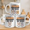 The Only Bosses I Have Now - Dog Personalized Custom Mug - Appreciation, Retirement Gift For Coworkers, Work Friends, Colleagues, Family Members, Pet Owners, Pet Lovers