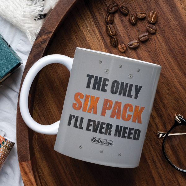 The Only Six Pack I'll Ever Need - Personalized White Mug - Gift For Pilot