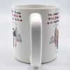 The Only Thing Better Than Being Your Father Is Watching You Be A Dad, Two Men and Cityscape - Personalized Custom Coffee Mug - DAD033_MG