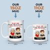The Only Thing Better Than Being Your Parents Is Watching You Be A Dad - Family Personalized Custom Mug - Father's Day, Gift For Son