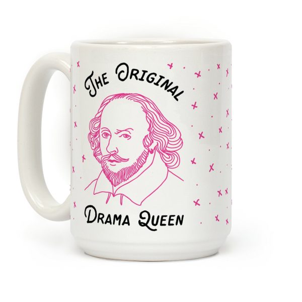 The Original Drama Queen Shakespeare Coffee Mug