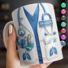 The Perfect Gift for Healthcare Heroes Featuring Medical Instruments - Personalized Custom Coffee Mug - DOC090_MG