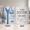 The Perfect Gift for Healthcare Heroes Featuring Medical Instruments - Personalized Custom Coffee Mug - DOC090_MG