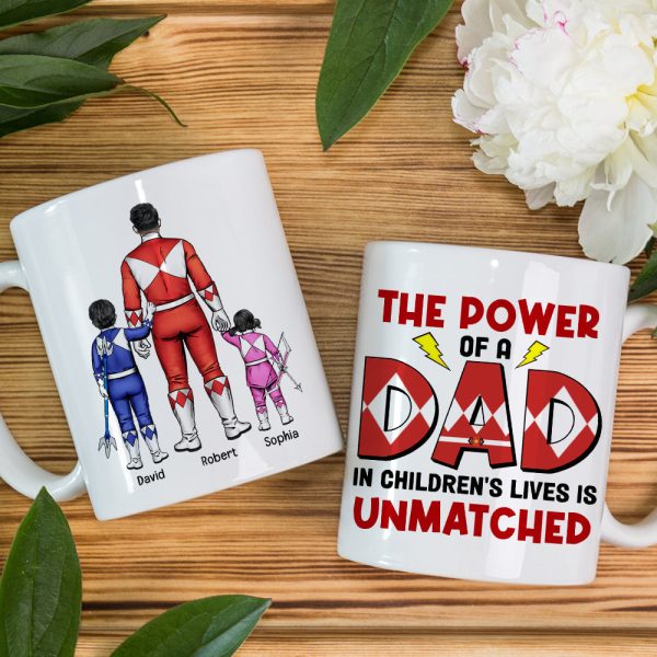 The Power Dad 07ACQN050523HH Personalized Family Mug