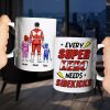 The Power Dad Need Sidekicks 01QHHN040523HH Personalized Family Mug