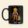 The Power Of Family 03QHDT051223HH Personalized Coffee Black Mug, Gifts For Dad