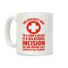 The Quickest Way To a Mans Heart Coffee Mug