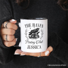The Raven Poetry Club Edgar Allan Poe Personalized Mug, Dark Academia Bookish Gift with Custom Name
