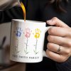 The Smith Family, Handprints and Leaves - Personalized Custom Coffee Mug - FAM310_MG